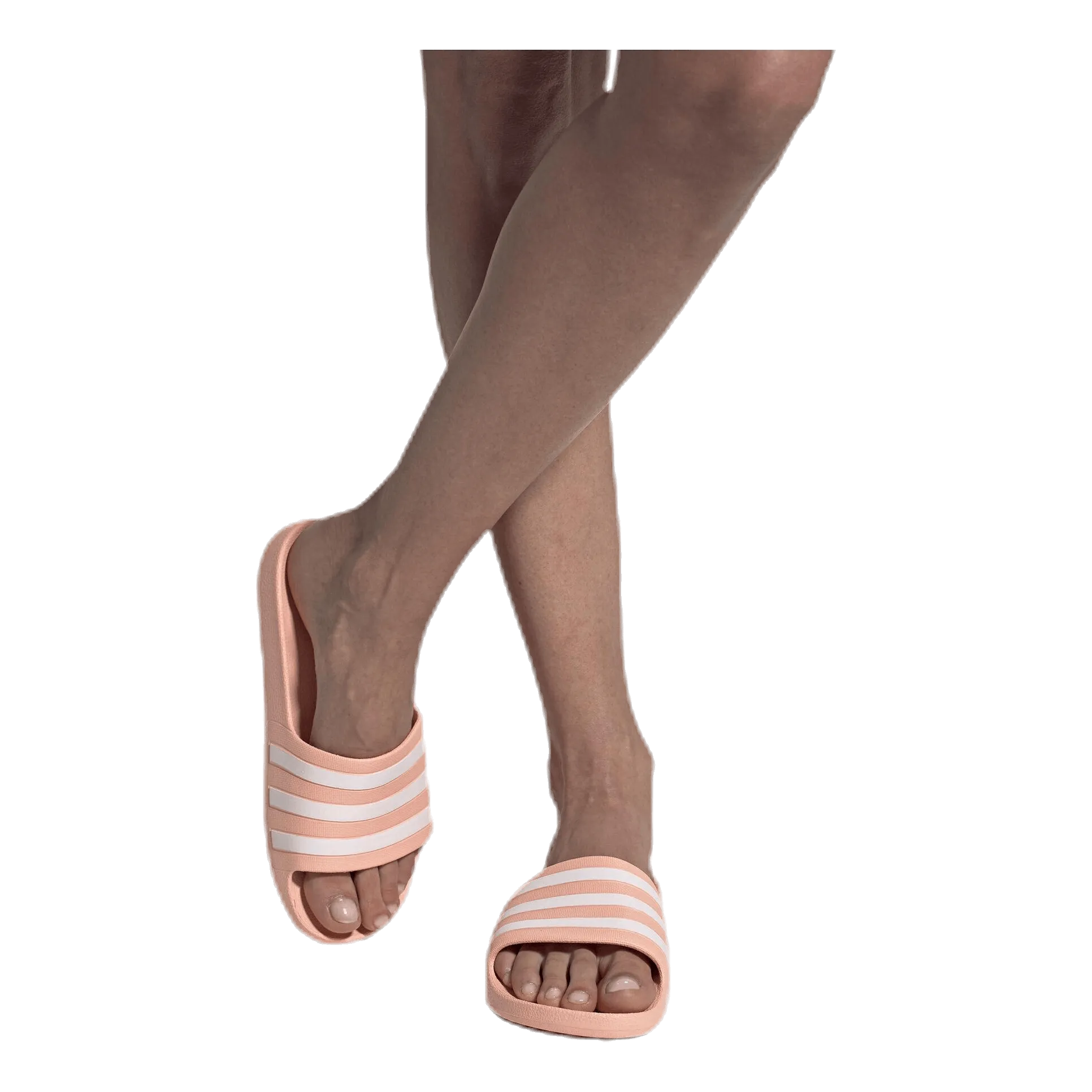 Adilette Aqua Pink/White
