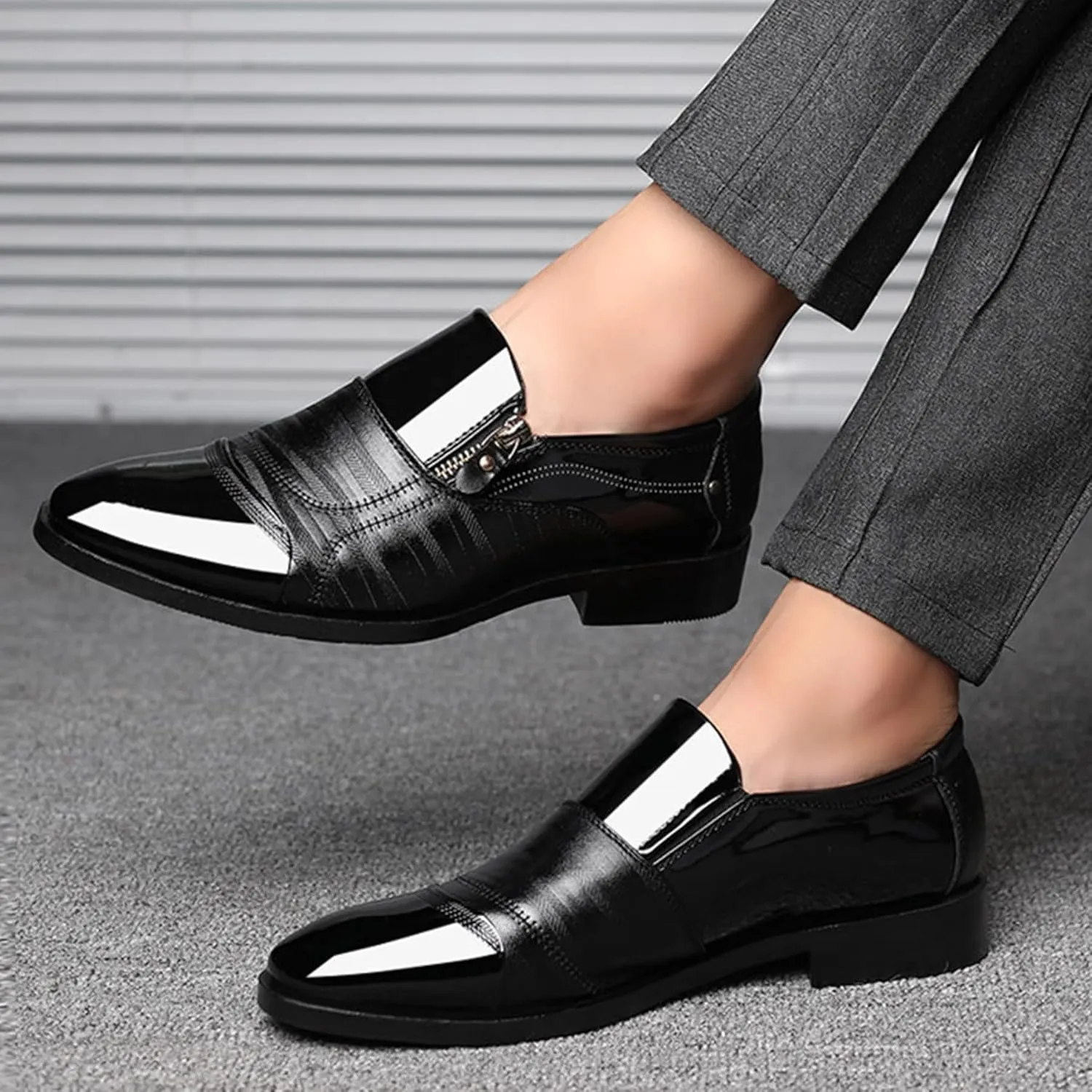 ADMLZQQ Mens Casual Shoes Sneakers Loafers Comfort Walking Shoes for Male Business Work Office Dress