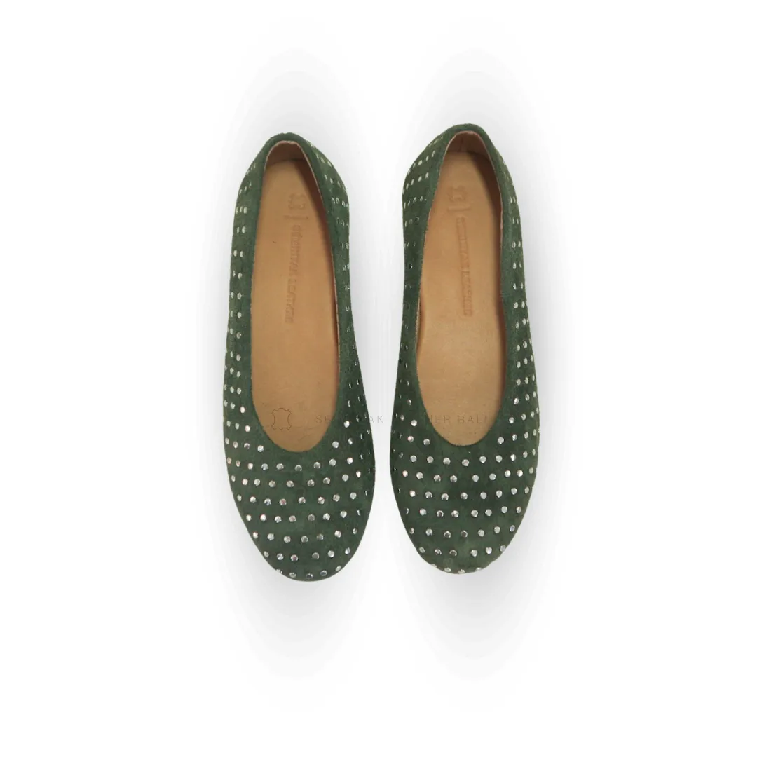 AILA Studded Ballet Flats