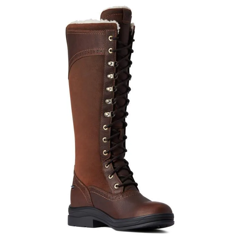 Ariat Wythburn Tall Waterproof Insulated Ladies Boot - Dark Brown