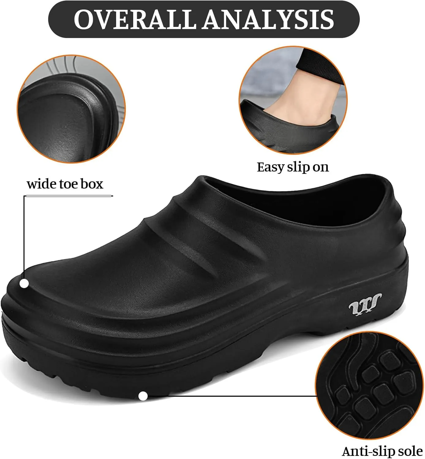Armadillo Clogs Nurses Shoes for Women Men Non Slip Oil Water Resistant Safety Comfortable Work Shoes Ideal for Healthcare Kitchen Food Service Garden Unisex