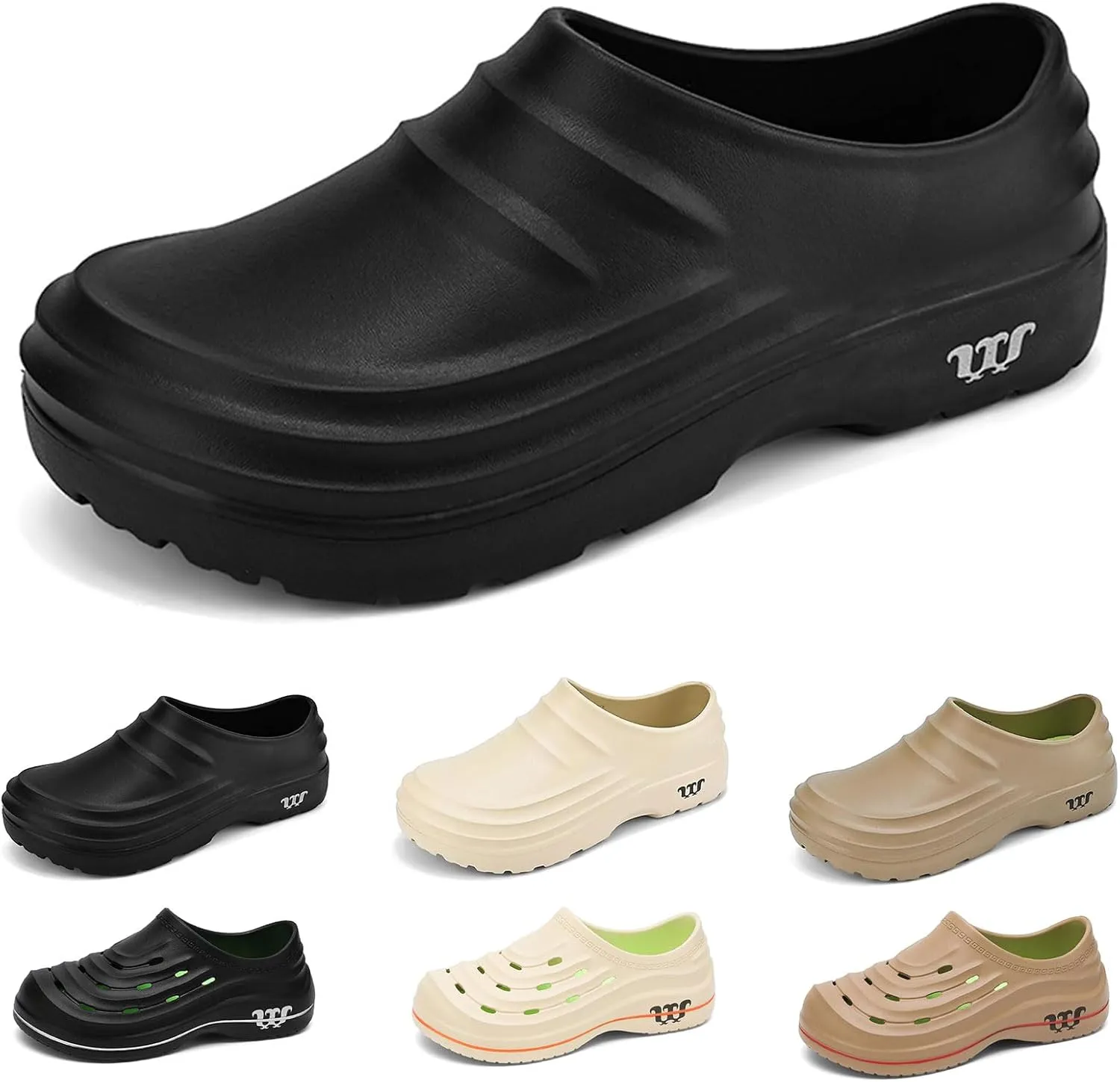 Armadillo Clogs Nurses Shoes for Women Men Non Slip Oil Water Resistant Safety Comfortable Work Shoes Ideal for Healthcare Kitchen Food Service Garden Unisex