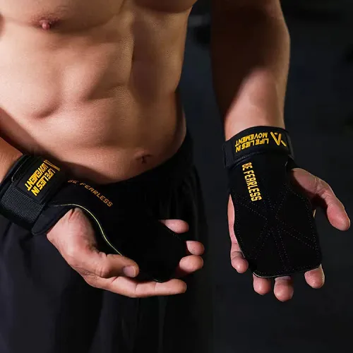 Be Fearless Gym Weightlifting Grips