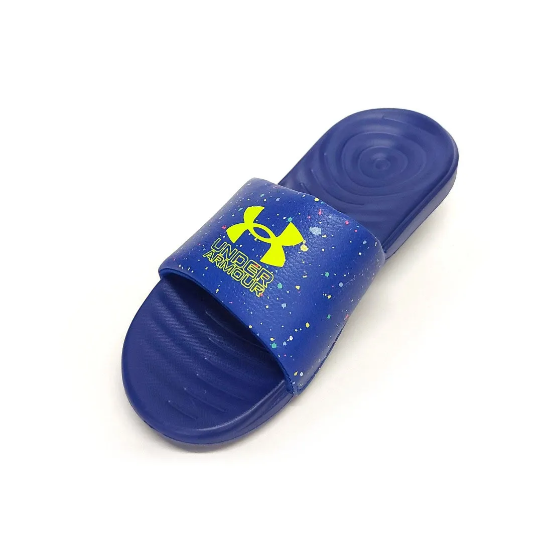 Boys' UA Ansa Graphic Slides