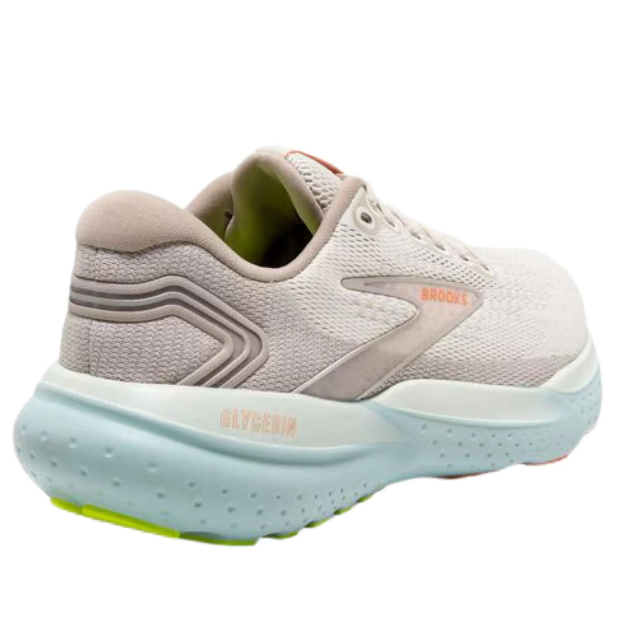 Brooks Women's 120408 195 Glycerin 21 Coconut Aqua Autumn Sunset Cushion  Running Shoes (WIDE)