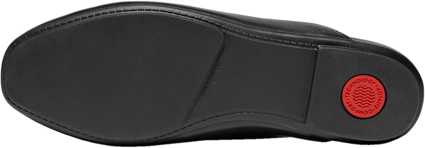 FitFlop Women's Delicato Crystal-Cluster Soft Leather Mules