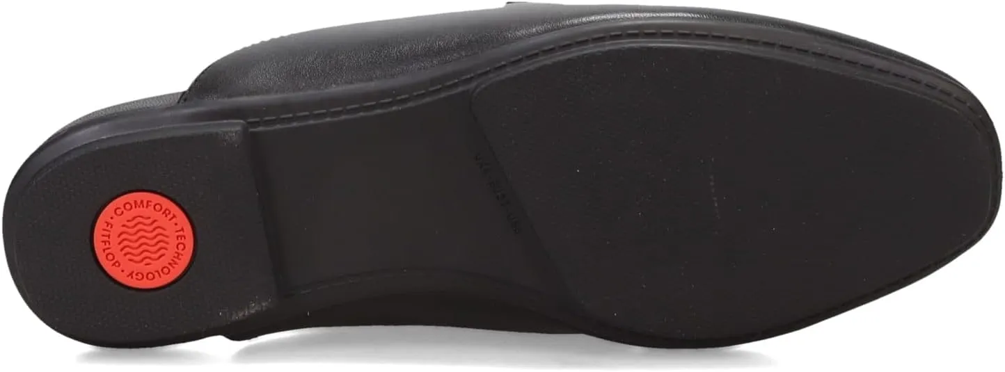FitFlop Women's Delicato Crystal-Cluster Soft Leather Mules
