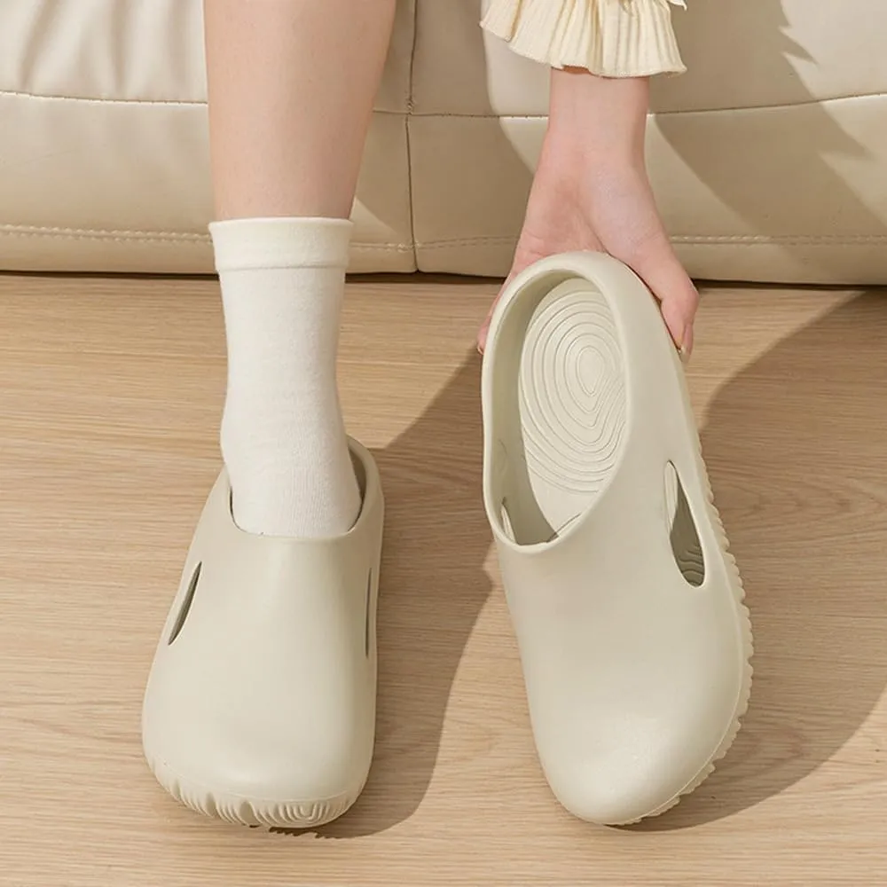Garden Clogs for Women and Men, Arch Support Mules Nurse Shoes Comfort Non-Slip Waterproof Sandals, Slip-on Outdoor Beach Slippers Ladies Classic Closed Toe Slides