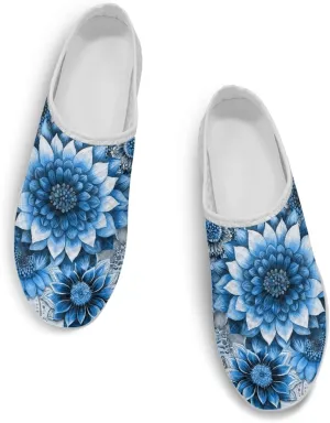 GOSTONG Slip-On Mules & Clogs for Women Light Open Back Shoes Comfort Walking Shoes Breathable Non Slip House Slippers Size 6-13.5