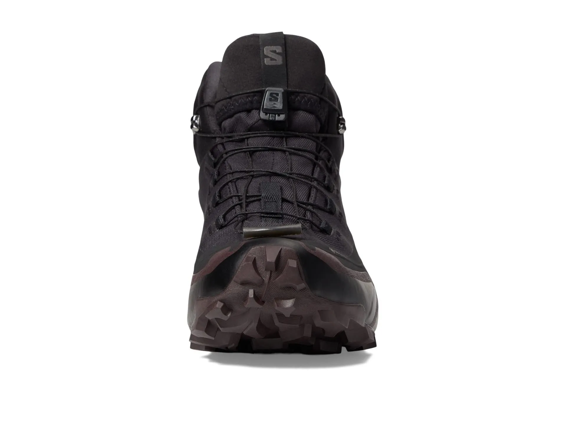 Hiking boots Salomon Cross Hike Mid GTX 2, black/burgundy