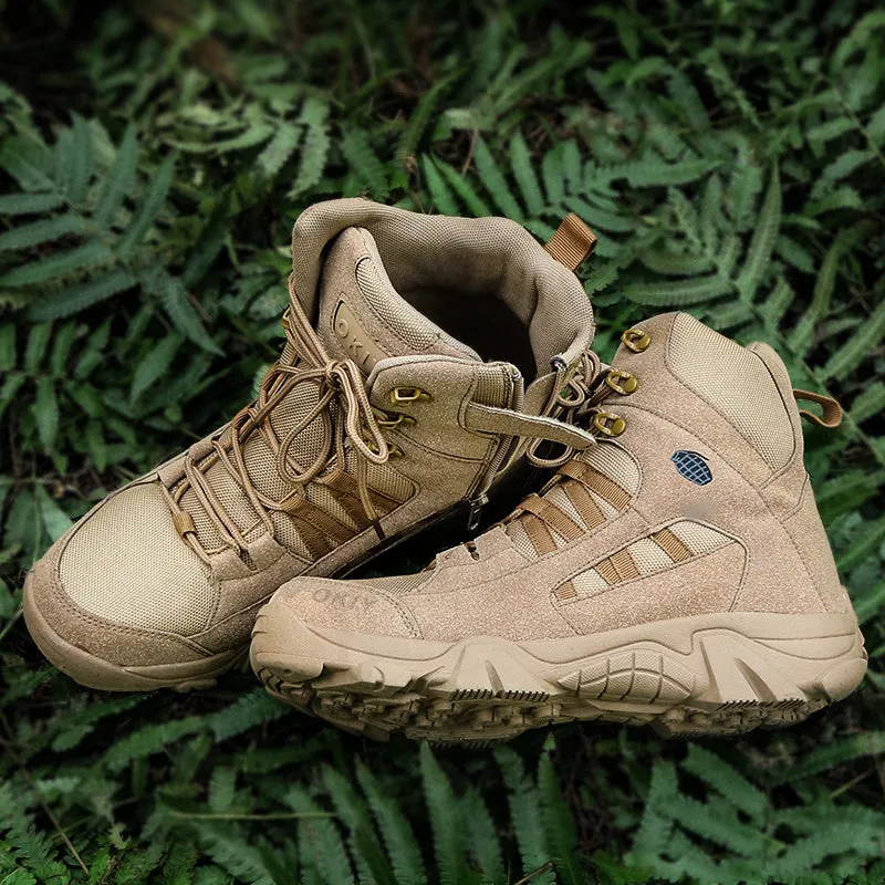 Men's High-top Outdoor Boots Lightweight Military Boots
