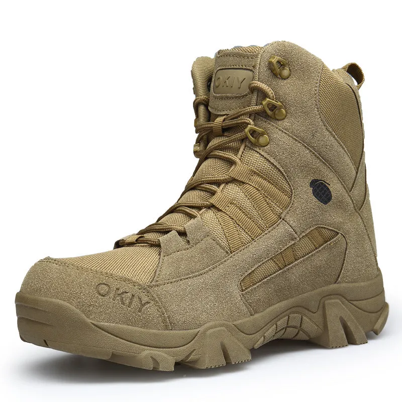 Men's High-top Outdoor Boots Lightweight Military Boots