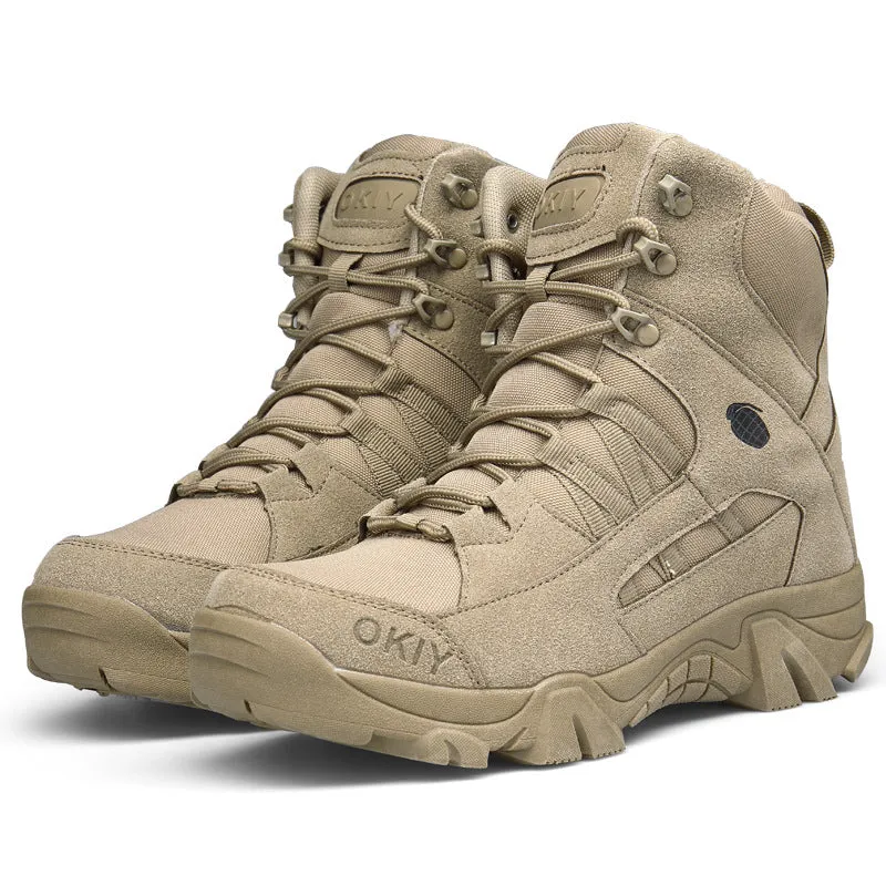 Men's High-top Outdoor Boots Lightweight Military Boots