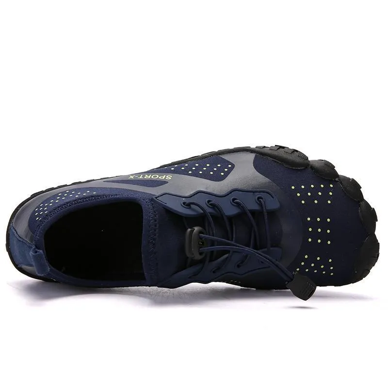 Men's Summer Slip-on Mesh Fabrics Aqua Shoes