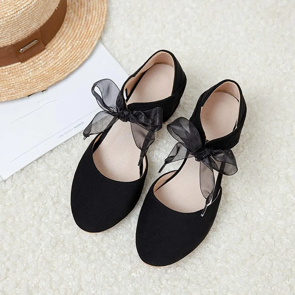 MIOKE Women's Pointed Toe D'Orsay Pumps Comfort Ankle Strap Block Mid Heel Dress Sandals Party Office Shoes