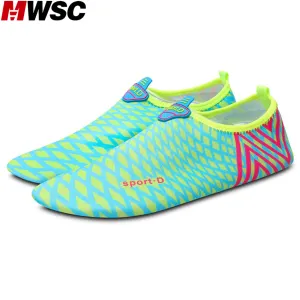 MWSC 2017 Summer New Unisex Women Fashion Slippers Waterproof Casual Shoes Soft Light Flat with Sandals Aqua Socks Water Shoes