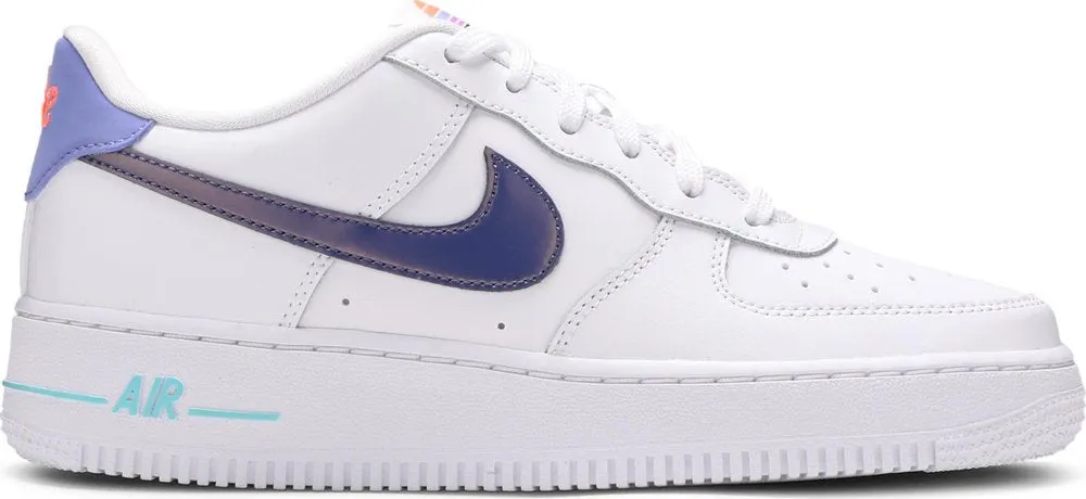 Nike Air Force 1 Low LV8 'White Dark Purple Dust' (GS) (Size UK5.5/US6Y)