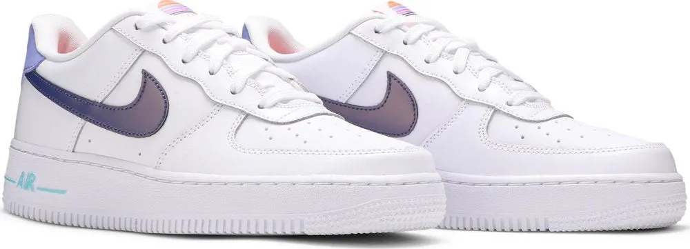 Nike Air Force 1 Low LV8 'White Dark Purple Dust' (GS) (Size UK5.5/US6Y)