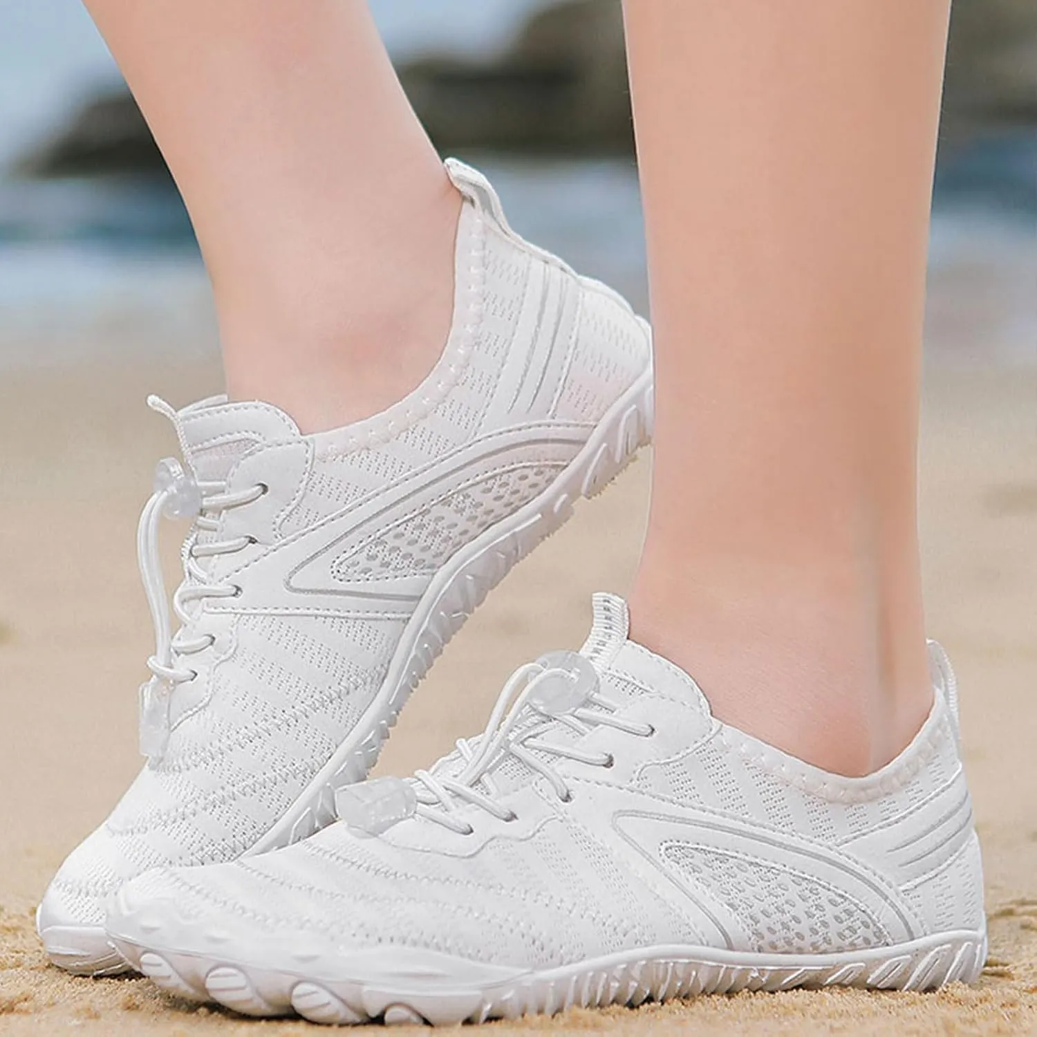 Pro Hike Barefoot Shoes Women Mens Footwear Barefoot Womens Wide Toe Box Quick Dry Beach Pool Swim Surf Hiking Shoes Healthy & Non-Slip Trail Running Shoes