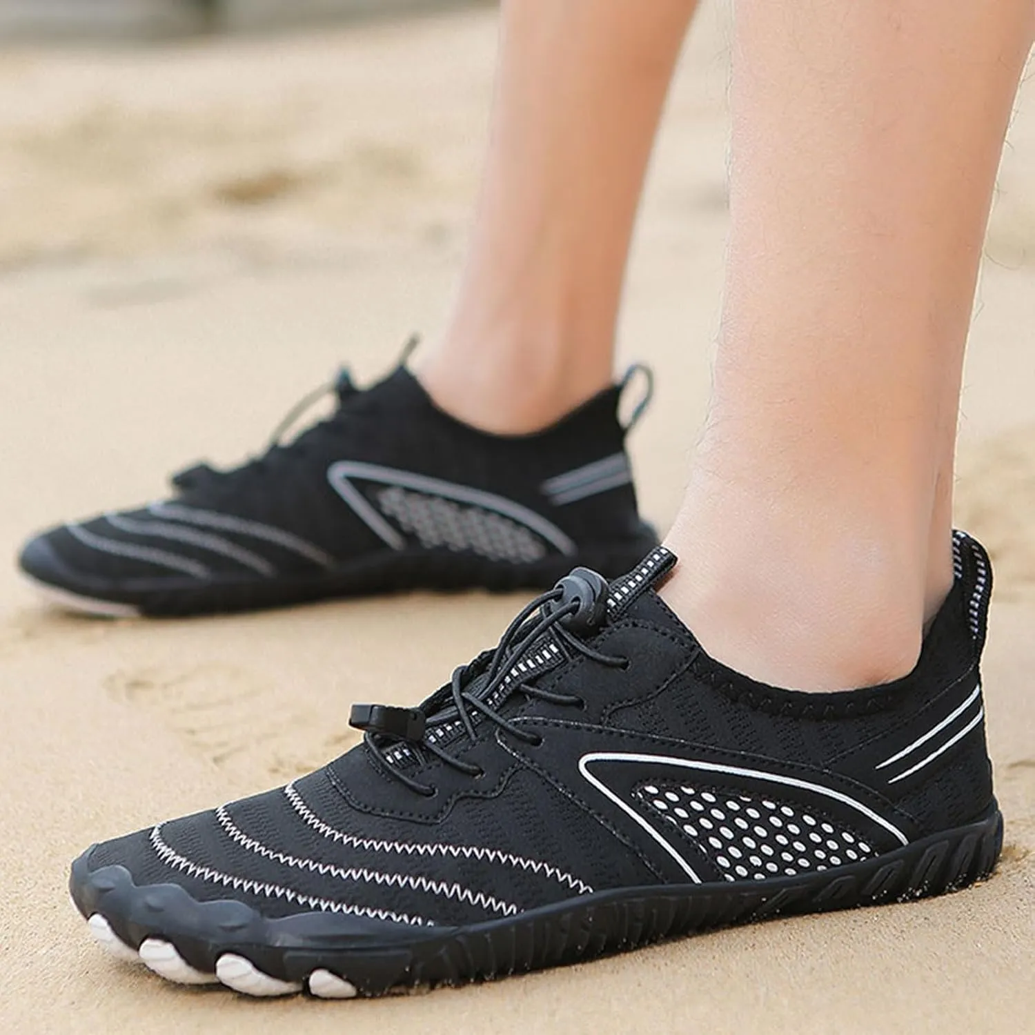 Pro Hike Barefoot Shoes Women Mens Footwear Barefoot Womens Wide Toe Box Quick Dry Beach Pool Swim Surf Hiking Shoes Healthy & Non-Slip Trail Running Shoes