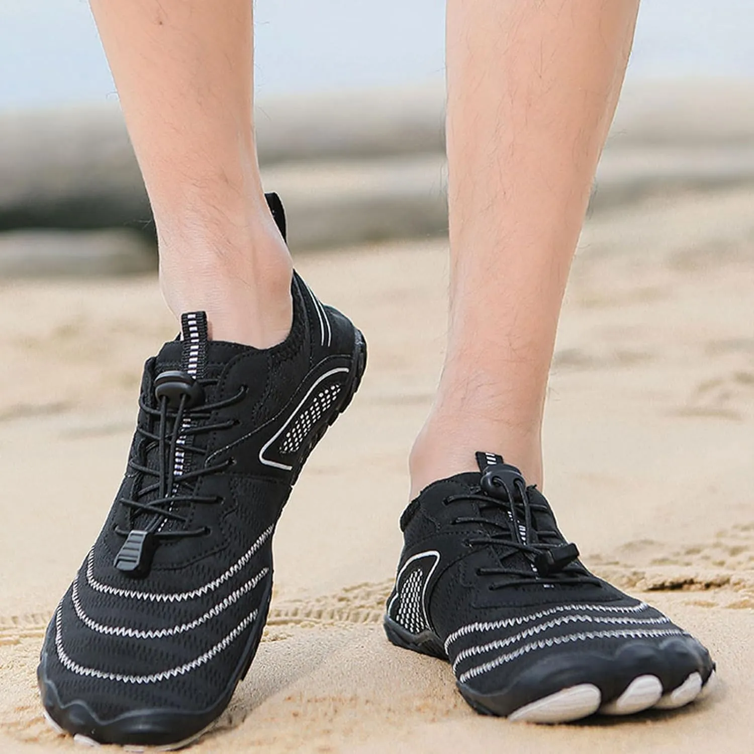 Pro Hike Barefoot Shoes Women Mens Footwear Barefoot Womens Wide Toe Box Quick Dry Beach Pool Swim Surf Hiking Shoes Healthy & Non-Slip Trail Running Shoes