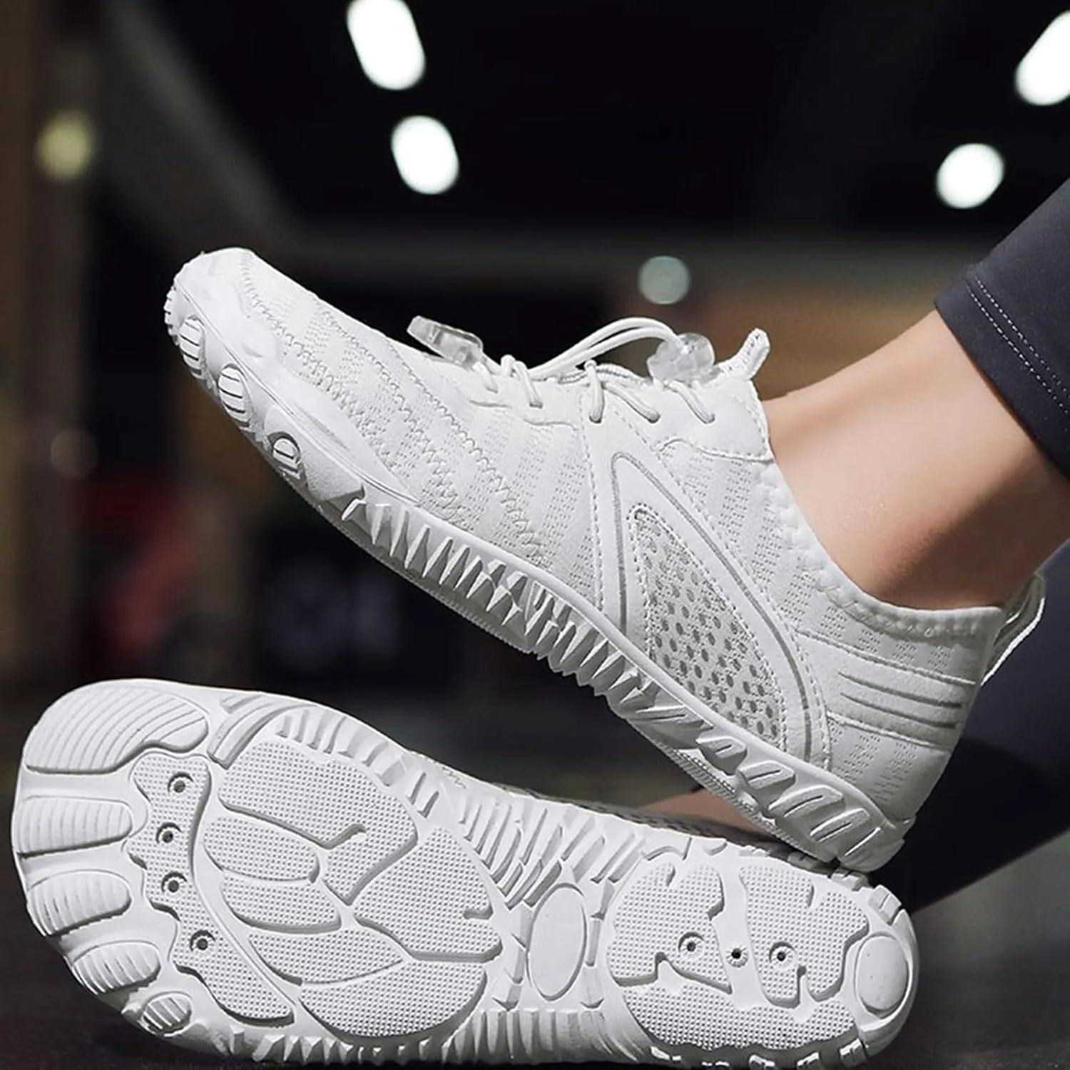 Pro Hike Barefoot Shoes Women Mens Footwear Barefoot Womens Wide Toe Box Quick Dry Beach Pool Swim Surf Hiking Shoes Healthy & Non-Slip Trail Running Shoes