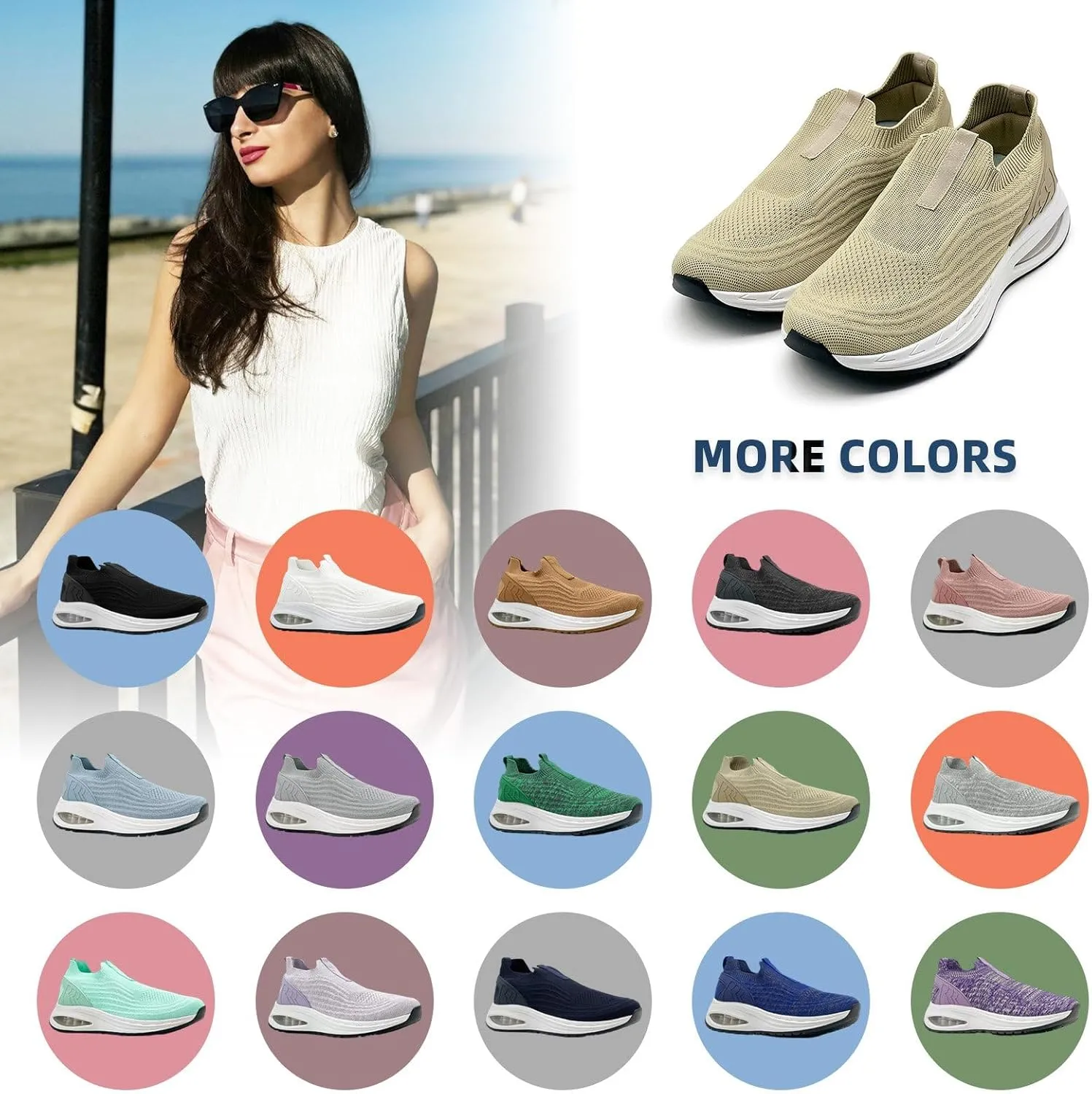 Wide Toe Box Shoes for Men and Women Arch Support Walking Shoes Cushioned Road Running Shoes Non Slip Mens Air Walking Sneakers for Athletic Tennis Orthopedic Plantar Fasciitis Workout