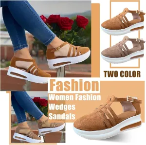 ZSpzx Platform Sandals for Women Dressy Summer 2025 Comfortable Wedge Heels Orthopedic Dotmalls Walking Shoes Foot Arch Support Casual Ankle Strap Buckle Slip On Loafers Low Top Sneakers for Travel